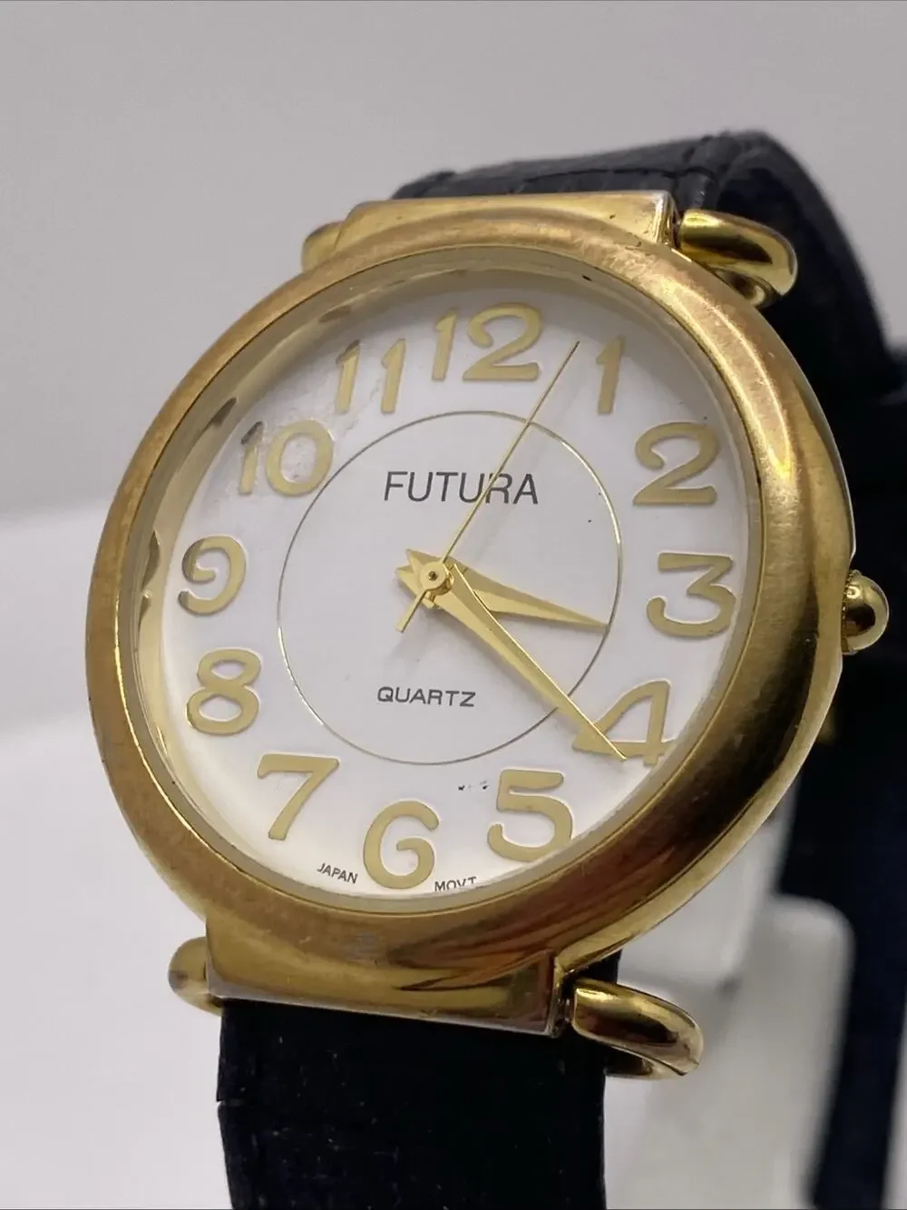 Vintage Futura Womens Gold Watch New Battery